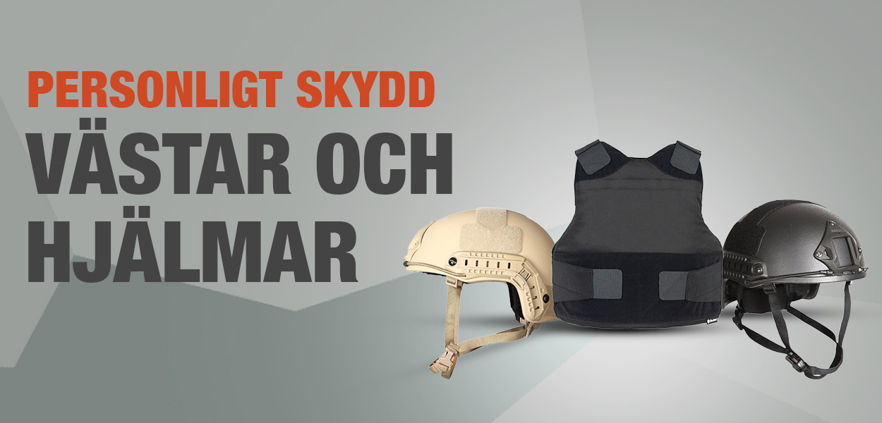 Utrustning för militär personal från Security Store – skyddsutrustning, fältplagg och teknik